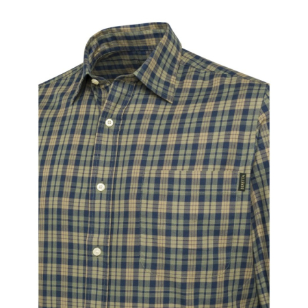 Koszula BERETTA Bryggen Shirt Blue & Sand Check